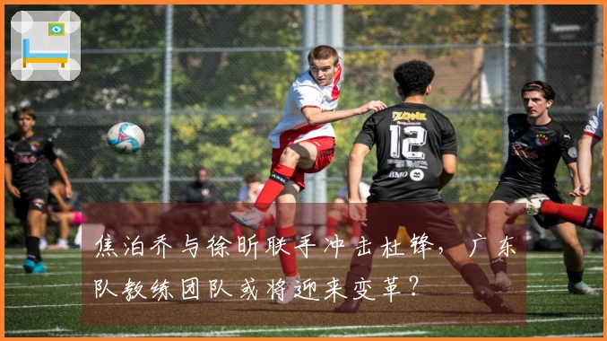 焦泊乔与徐昕联手冲击杜锋，广东队教练团队或将迎来变革？